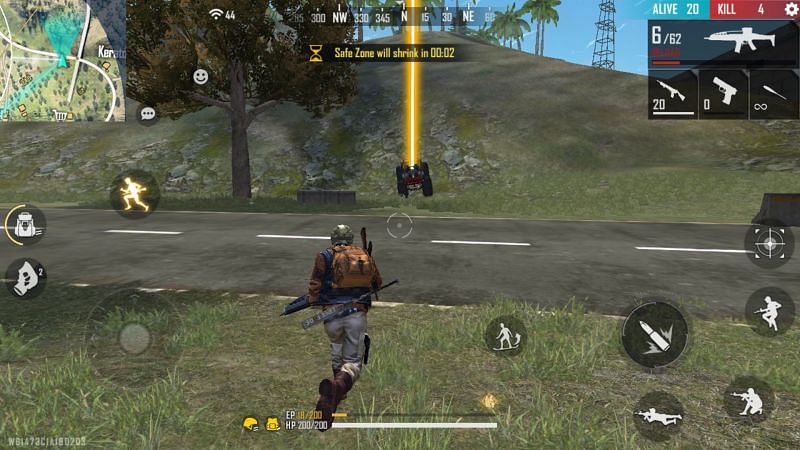 Half the battle is won with the right combination of guns (Image via Garena Free Fire)